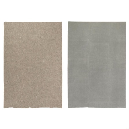Homeroots 5 x 8 ft. Gray Non Slip Rug Pad 388126